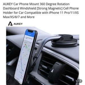 New in box aukey car magnetic phone mount